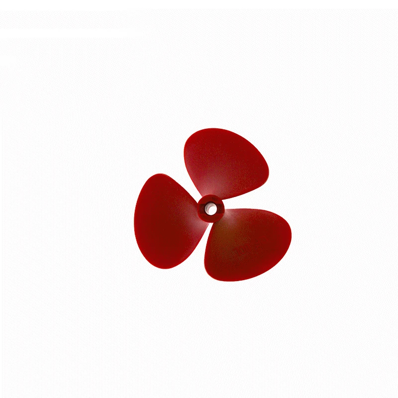 1Pair ROV 70mm 80mm 3 Blades Glass Fiber Nylon Propeller Fully Impregnated Paddle Hole 5mm for RC Bait Tug Boat Underwater Robot | Игрушки и