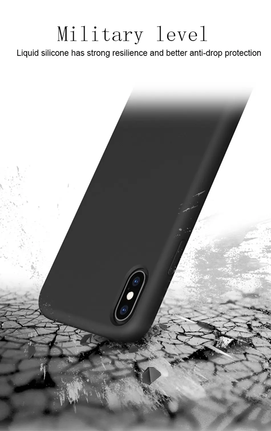 WOW Чехол жидкий силиконовый чехол для телефона для iPhone Xr iPhone Xs Max гелевая Резиновая Защитная задняя крышка для iPhone X 10 Coque