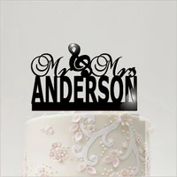 real rushed personalized acrylic music wedding cake topperwedding standwedding decoration custom topper