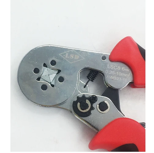 LSC8 6 4 Обжимной наконечник щипцы для 0 25 10mm2 провода втулочных