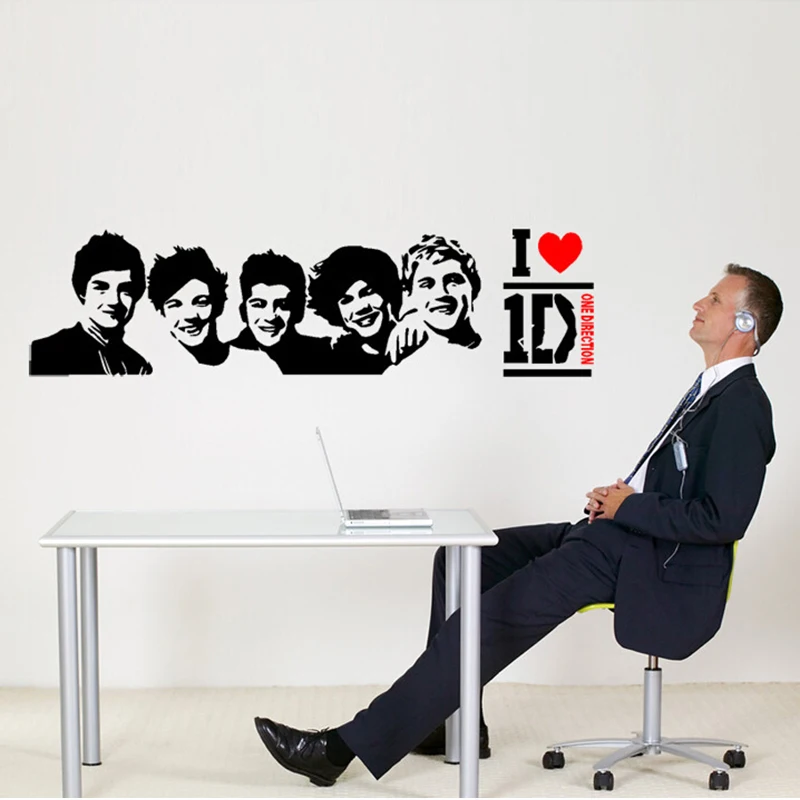 Супер классная Настенная Наклейка сделай сам с одним направлением съемное