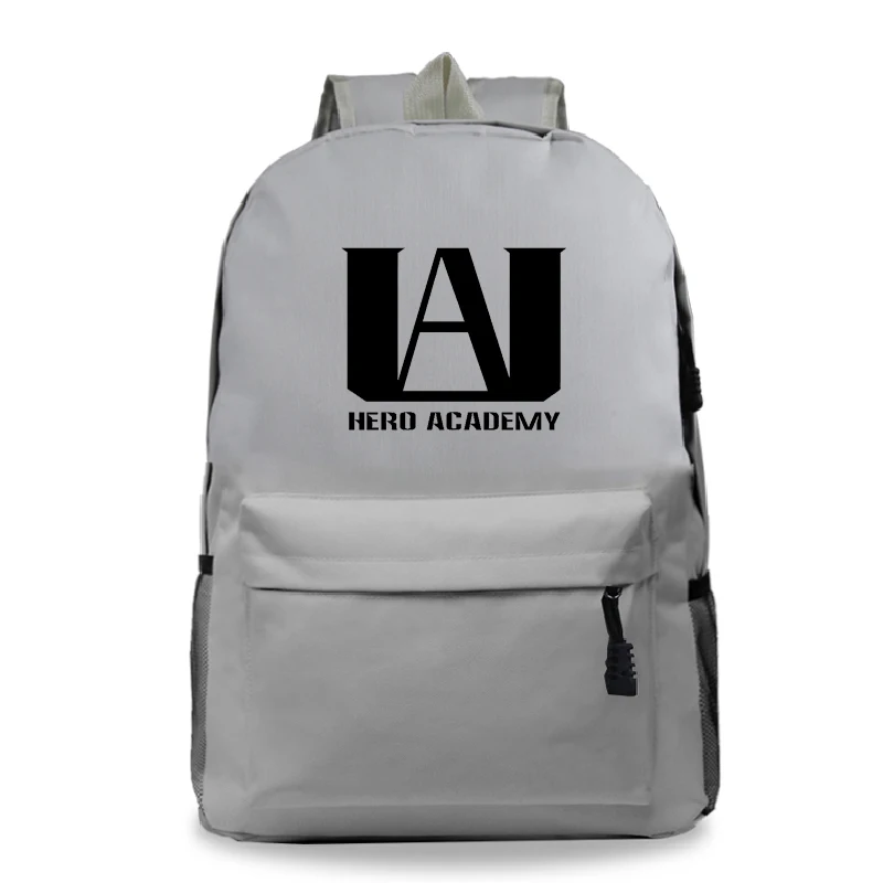 Рюкзак My Hero Academy с новым рисунком, рюкзак для ноутбука Boku No Hero Academy, красивая школьная сумка для мужчин и женщин, мальчиков и девочек - Цвет: 9