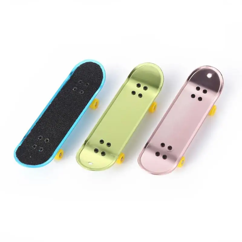 Мини скейтборды набор сплав Finger скейт доска Развивающие игрушки (случайный)|Мини
