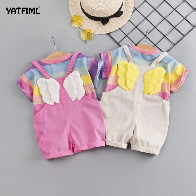 YATFIML/летние комбинезоны для детей детские мальчиков штаны комбинезон маленьких