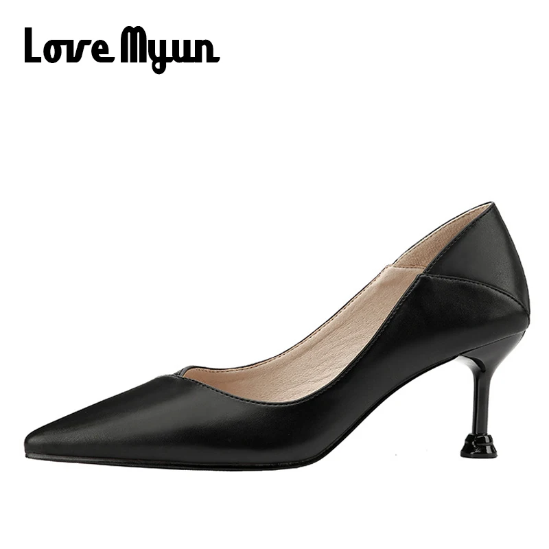 Роскошные Классическая обувь женские туфли лодочки с ремешком без шнуровки на