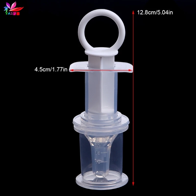 New Baby Solid Food Utensils Squeeze Medicine Drops Dispenser Kids Pacifier Charger Needle Diet Cutlery Utensils-TwZ