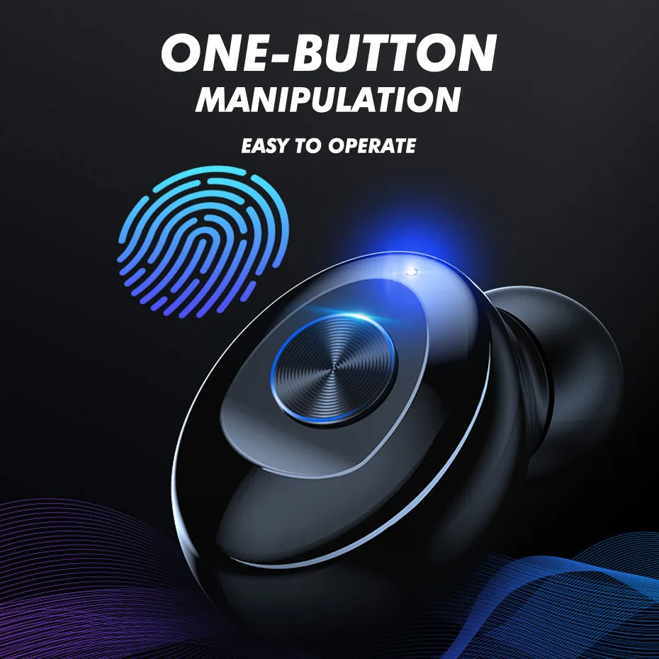 Overfly Mini Bluetooth 5 0 наушники стерео беспроводные hi fi звук спортивные громкая связь