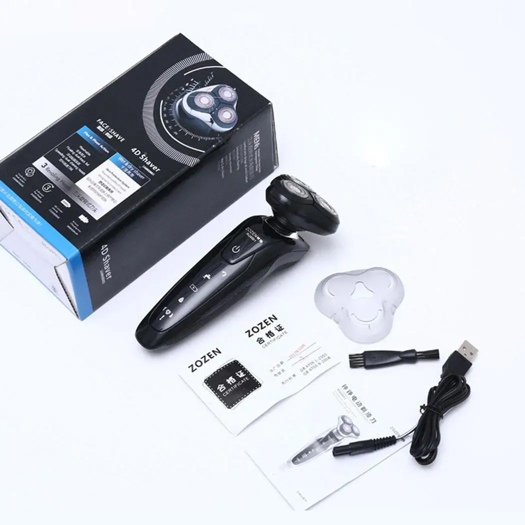 Мужская 3D электробритва для автомобиля зарядка через USB Многофункциональный