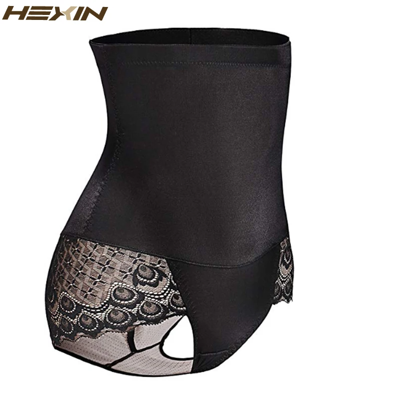 HEXIN, женское нижнее белье для похудения с высокой талией, сексуальные трусики, утягивающие штаны с контролем живота