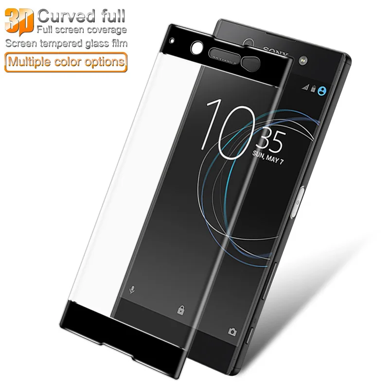 Imak 3D изогнутое полное покрытие закаленное стекло для Sony Xperia XA1 ультра Защита