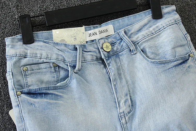 2018 Джинсы для женщин Большие размеры новая весенняя Корейская версия отверстие