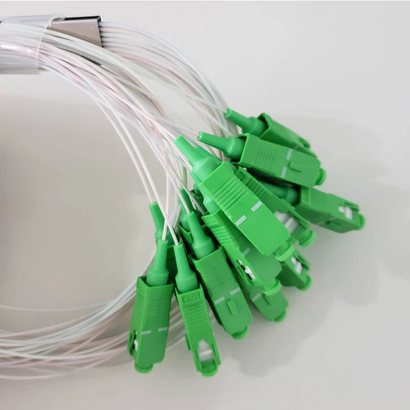 Бесплатная доставка 20 штук SC APC Одномодовый Волоконно Оптический FTTH 0 9 мм Мини ПЛК