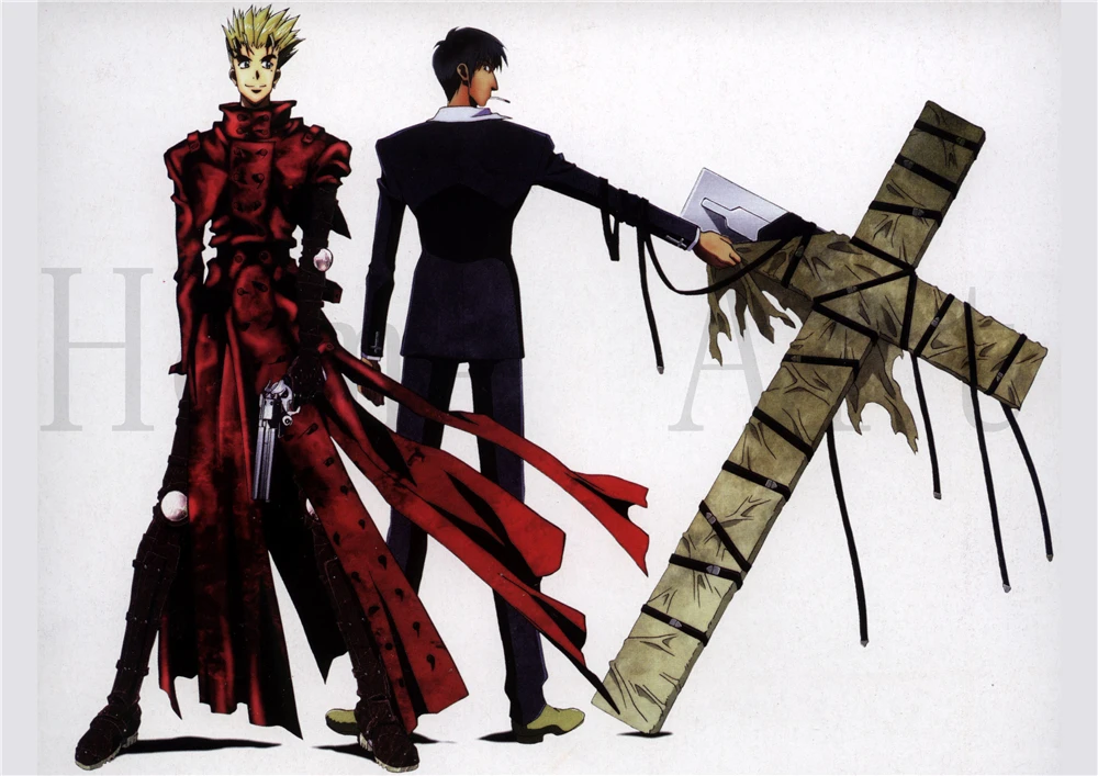 Плакат Trigun прозрачная картина настенные наклейки украшение для дома