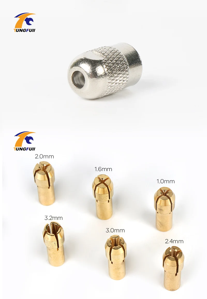 Tungfull сверлильная головка блокированный патрон комплекты мини-сверла Dremel роторный инструмент Аксессуары Dremel Multipro Блокировка сверла гайка электрическая