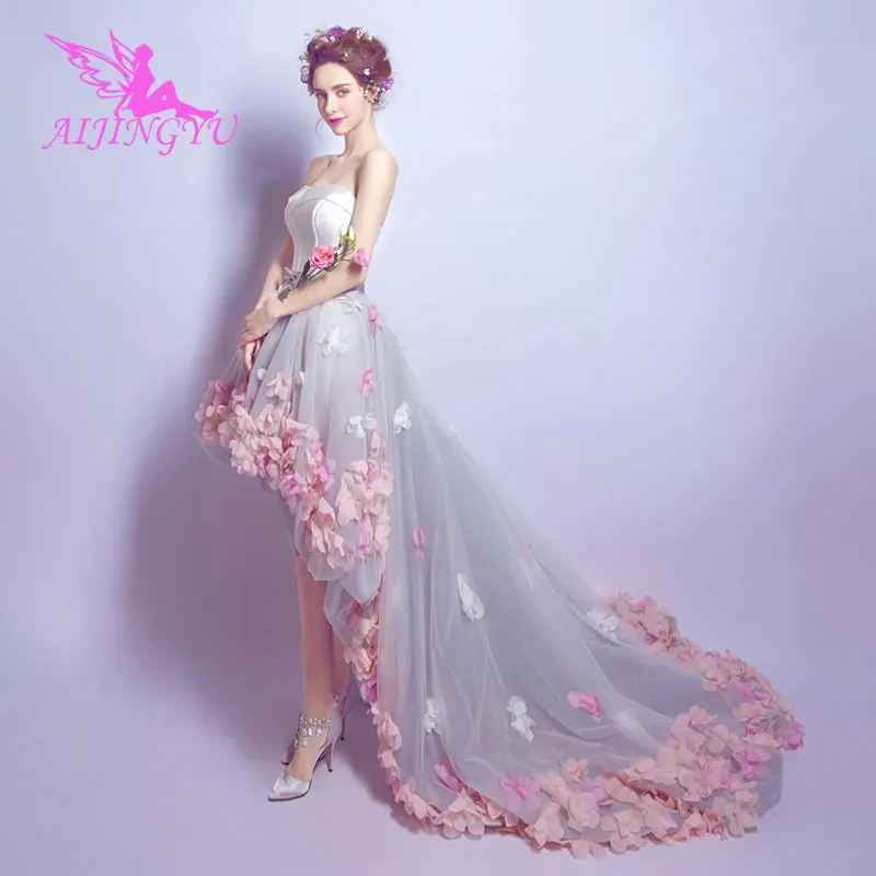 

AIJINGYU 2021 2020 elegant Customized new hot selling cheap ball gown lace up back formal bride dresses wedding dress TJ119