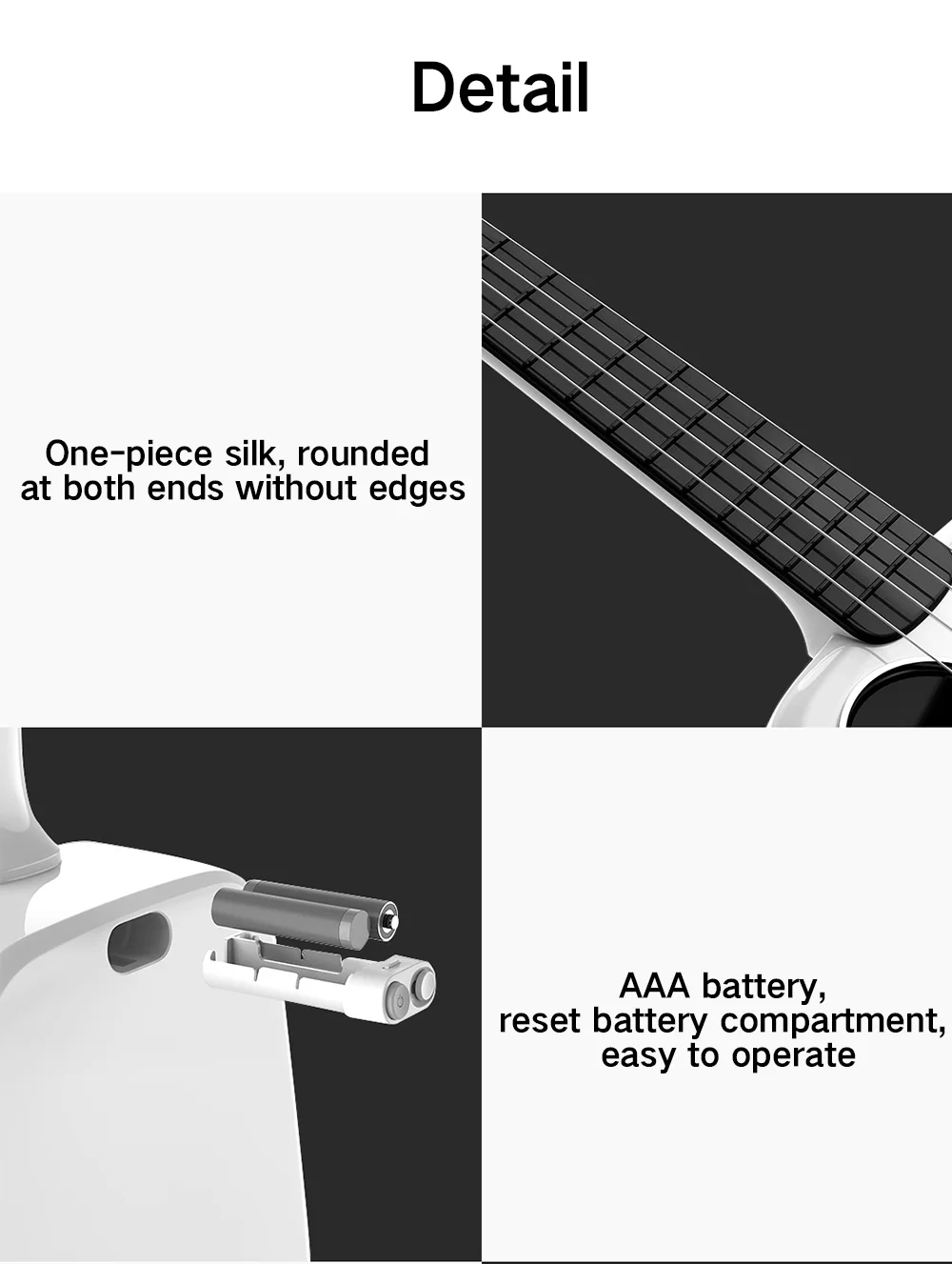 Populele 2 укулеле светодиодный Bluetooth USB Смарт укулеле ABS гриф углеродная нить укулеле приложение управление от детей