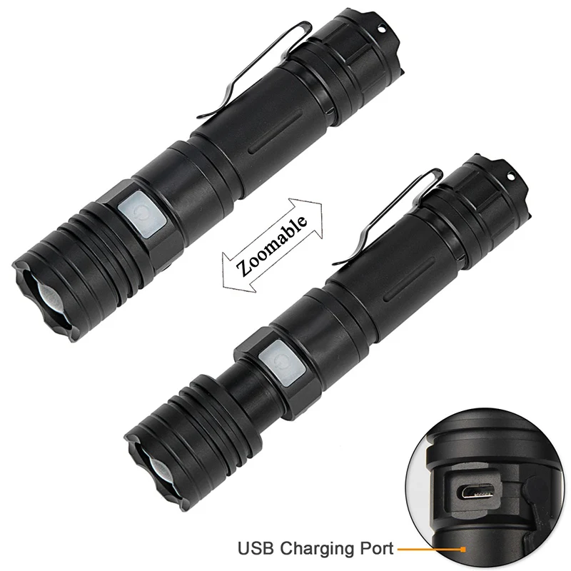 Многофункциональный фонарик PANYUE C13 1000 лм XM-L2 LED USB Перезаряжаемый 5 режимов