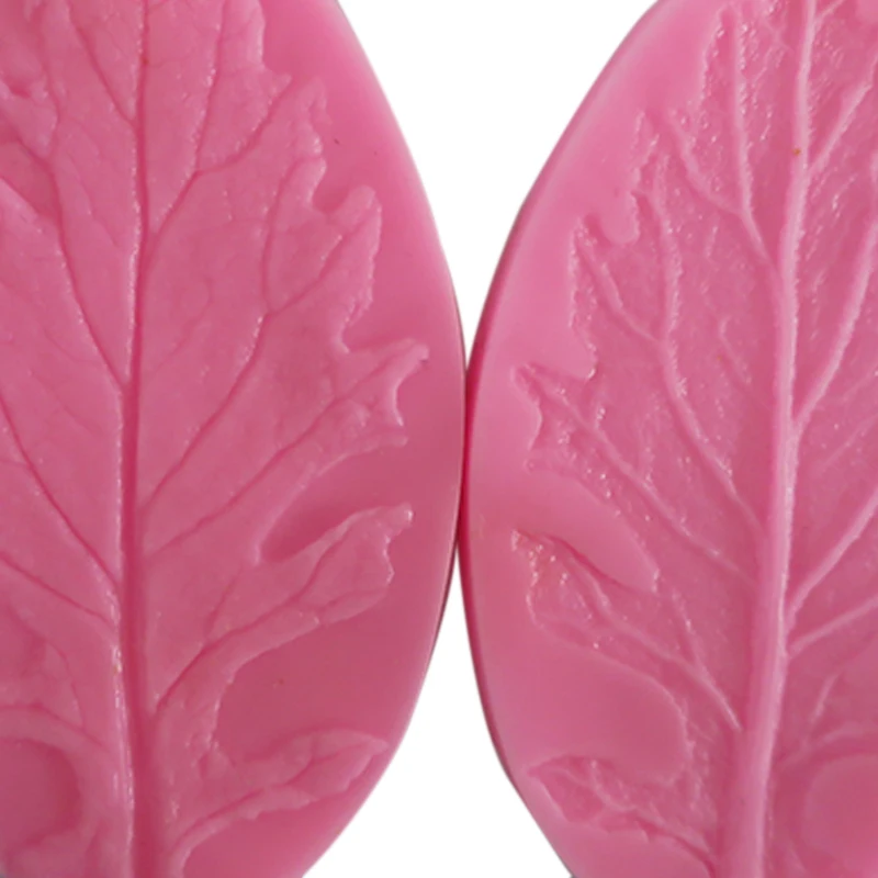Yueyue Sugarcraft 2 pc Newest Leaf design silicone cake mold fondant decorating tools chocolate gumpaste | Дом и сад