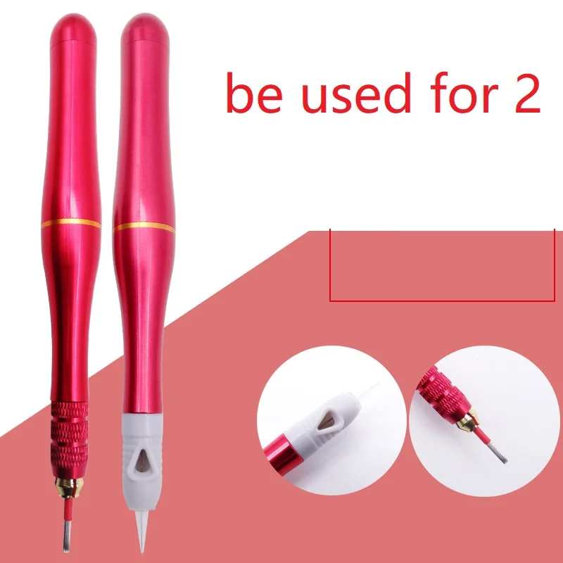 Tattoo Machine 2 in 1 Manual Pen & Electric be Multi-function Microblading Permanent Makeup Machines | Красота и здоровье