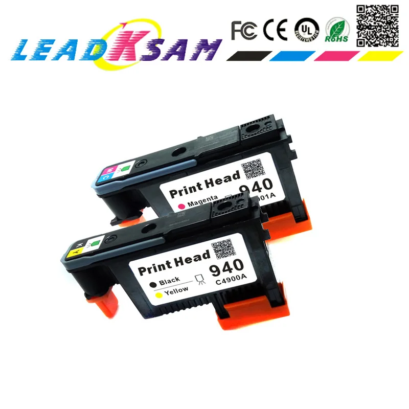 Печатающая головка 2 шт. совместима с hp 940 C4900A C4901A hp940 Officejet Pro 8000 A809a A809n A811a 8500 A909a A909n