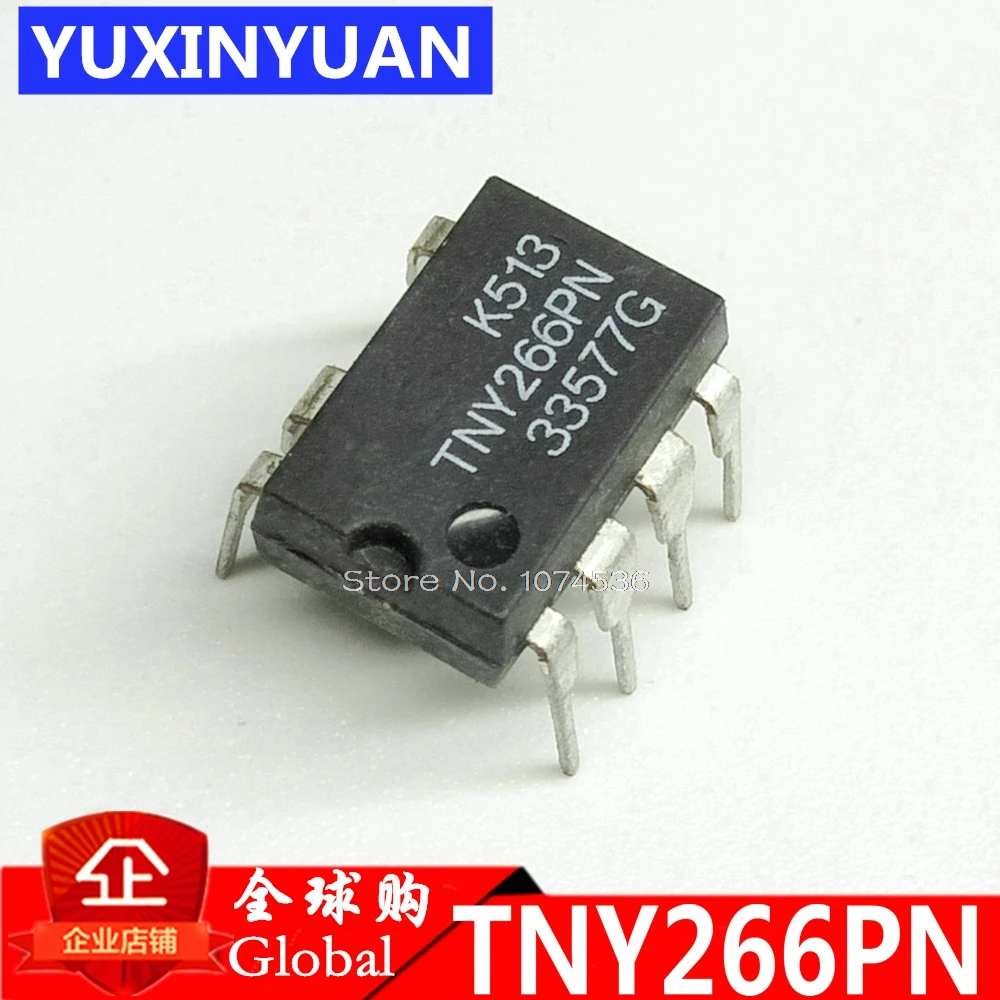 Вертикальный DIP7 TNY266P TNY266PN TNY266 чип питания ЖК 10 шт./лот новый подлинный Спот, можно приобрести напрямую