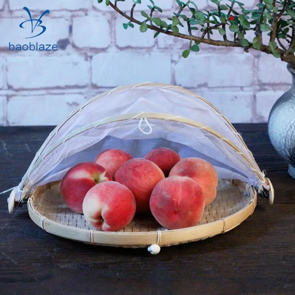 2 шт. Бамбуковая сетчатая накидка для пикника | Обустройство дома