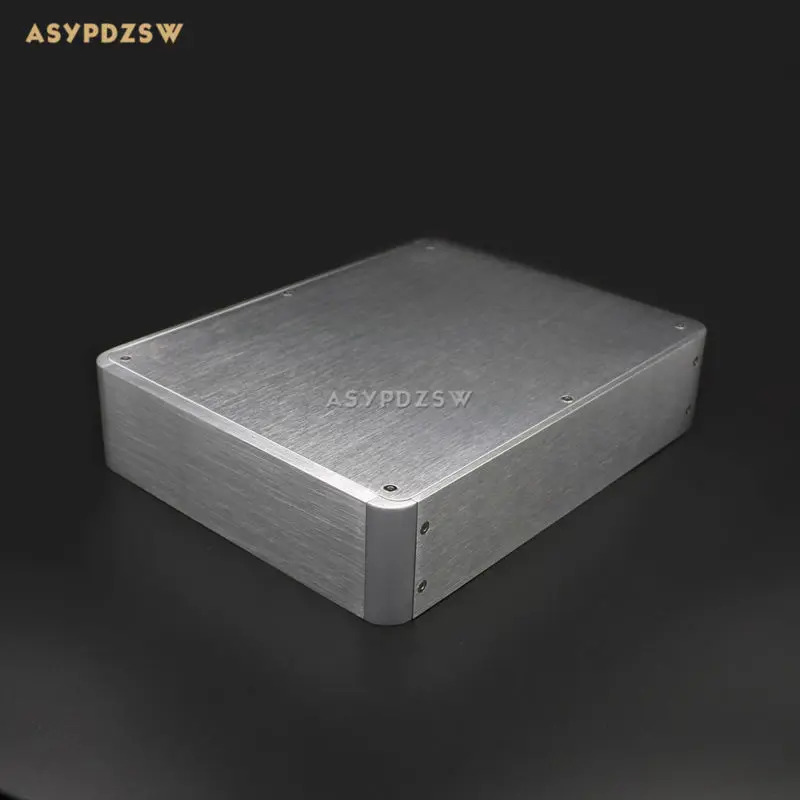 BZ2106 Полный алюминиевый округлый корпус AMP чехол предусилитель шасси DAC/PSU коробка