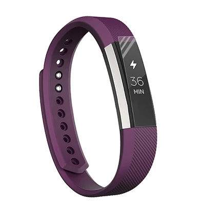 deep purple Силиконовый ремешок для Fitbit Alta, высококачественный сменный смарт-браслет, ремешок для Fitbit Alta HR, браслет - Цвет ремешка: deep purple