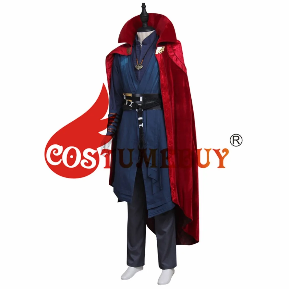 Costumebuy Доктор Стрэндж плащ в стиле Мстителей доктор д-р. Стивен Винсент странный Бенедикт камбербэтч мужские костюм монашки L920