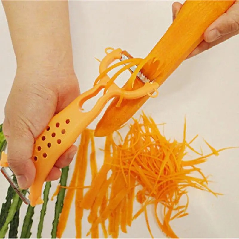 Овощной Фрукты Овощечистка Жульен Cutter Slicer Пил Кухня Инструмент Горячая Желтый