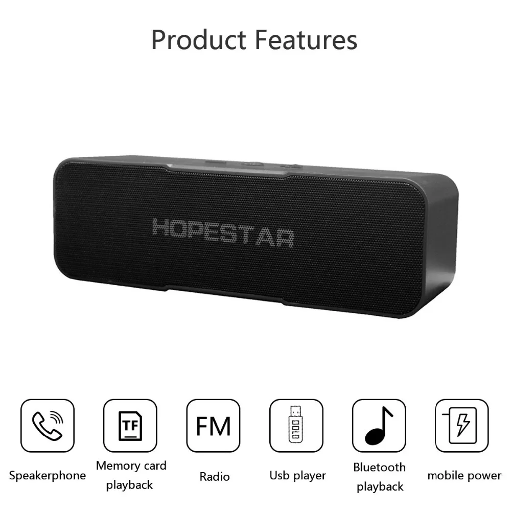 FELYBY H13 беспроводной bluetooth динамик Портативная колонка подарок usb карты открытый