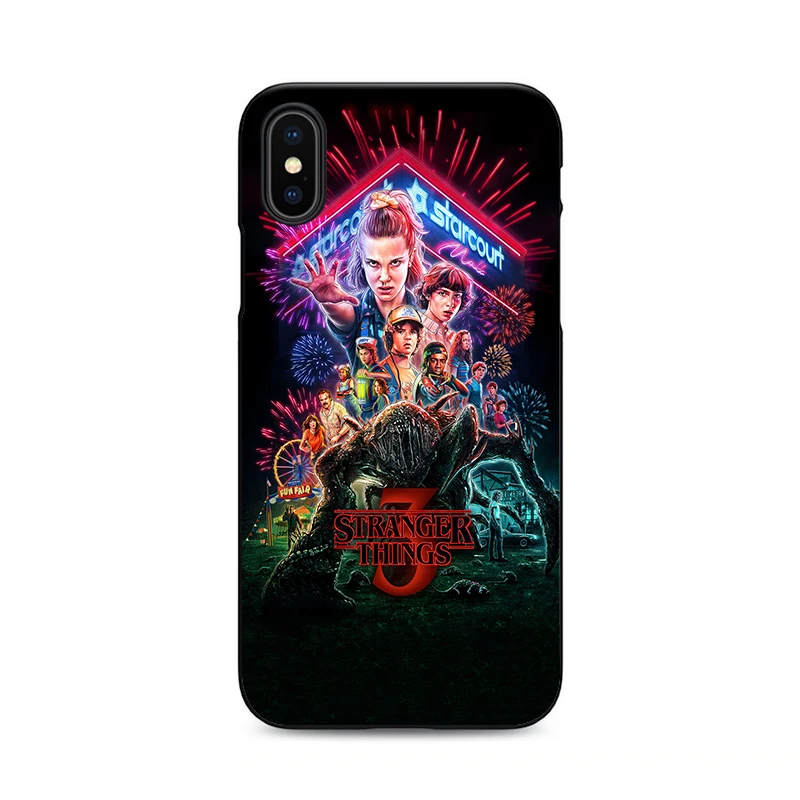 Странные Вещи Сезон 3 Телефон чехол для iPhone 6 7 8 6s plus coque Apple IPhone X XR XS MAX мягкий