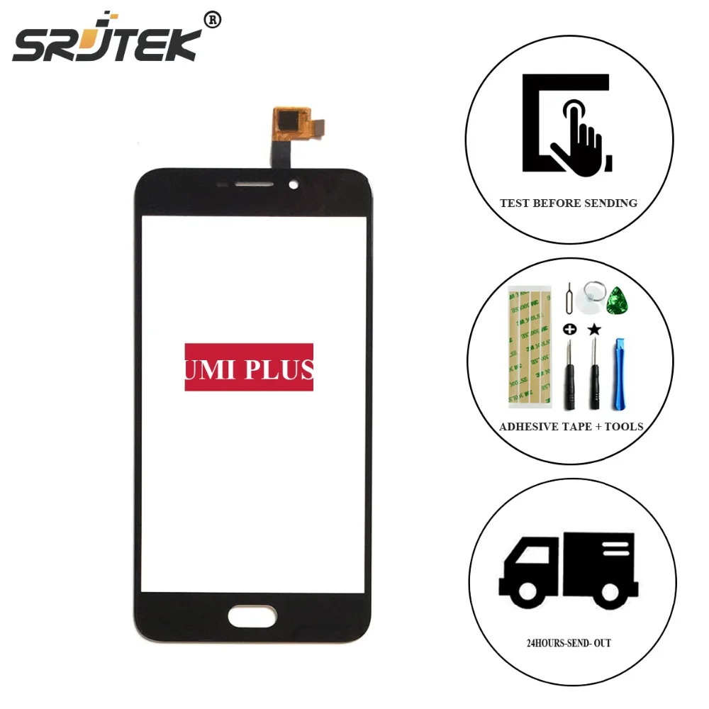 Сенсорная панель Srjtek 5 дюйма сенсорный экран для объектива UMi Plus переднее стекло
