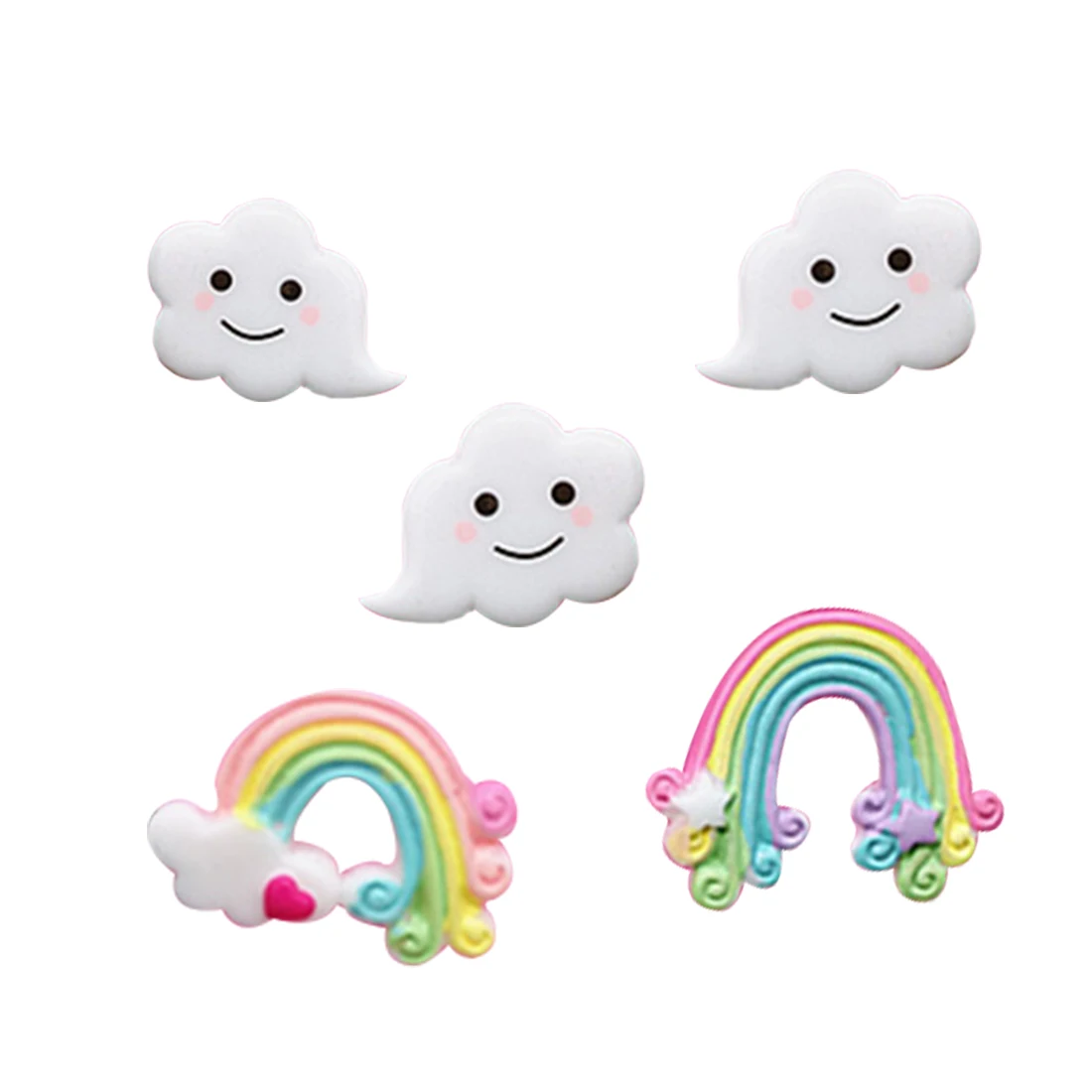 Радужная форма облака для украшения торта инструменты шоколадная кухни выпечки