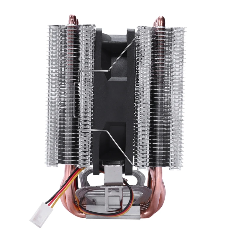 Lanshuo 6 Heat Pipe 3 Wire With Light Single Fan Cpu Radiator Cooler Sink For Intel Lga 1155/1156/1366 Si |