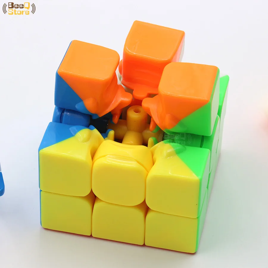 Yumo Qinghong магический куб 3x3x3 скоростной 3x3 липкий 3 слой 56 мм головоломка
