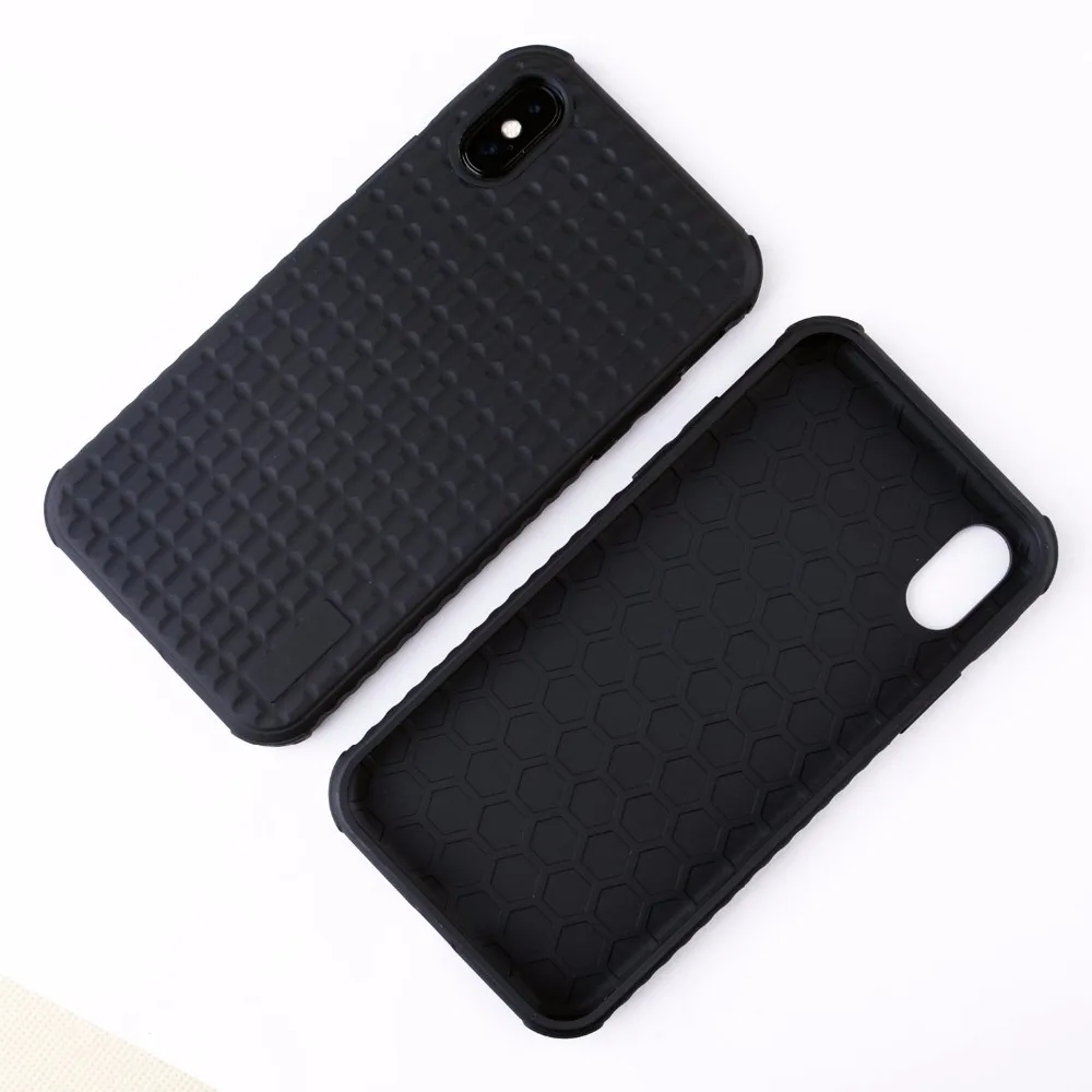 Wave point fish pattern skid resistance Total package side soft TPU and thin For iphone 6 6p 7 8 Plus X Phone Case |