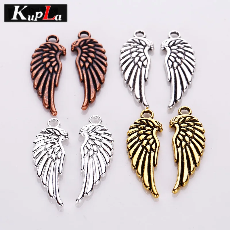 Подвески в виде крыльев Ангела Kupla металлические подвески из сплава цинка для