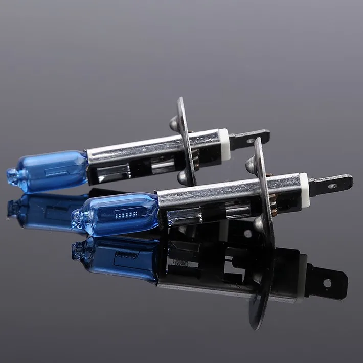 SZKDCE 2pcs H1 12V 55W 6000K ксеноновый супер белый галогенный автомобильный светильник