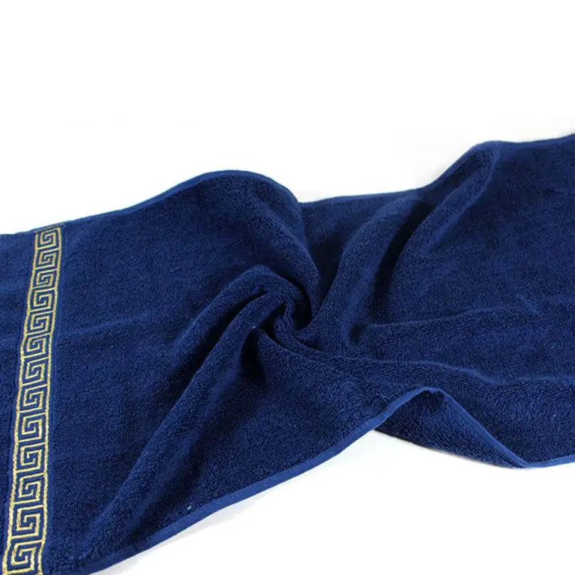 1 шт. Хлопковое полотенце роскошное Мягкое хлопковое Впитывающее махровое