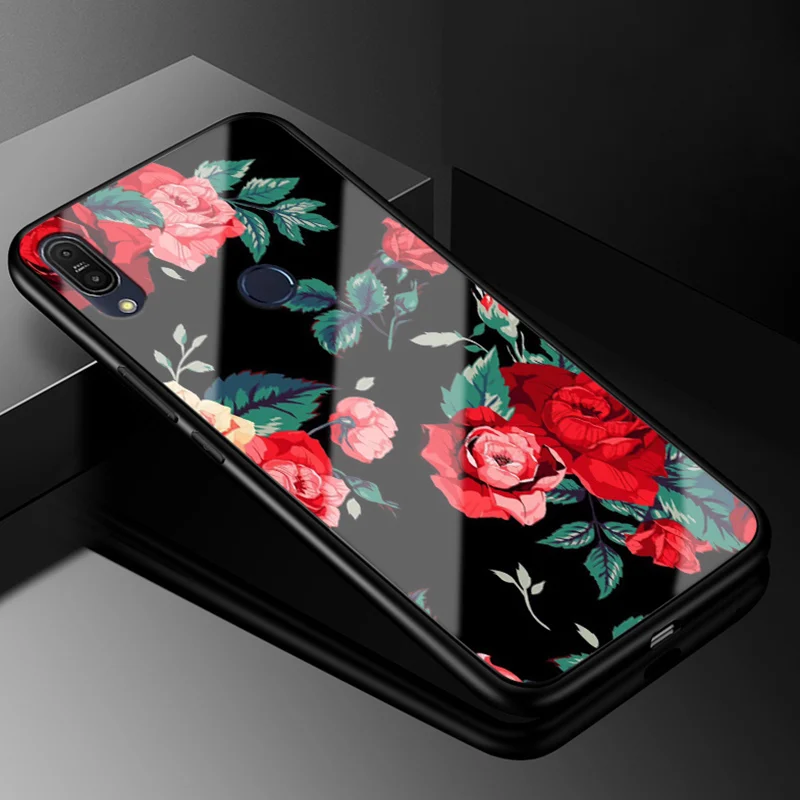 18 Чехол из закаленного стекла для ASUS Zenfone Max Pro M1 ZB601KL, жесткая задняя крышка из поликарбоната для ASUS Max Pro M1 ZB602KL X00TD, силиконовый бампер - Цвет: 18