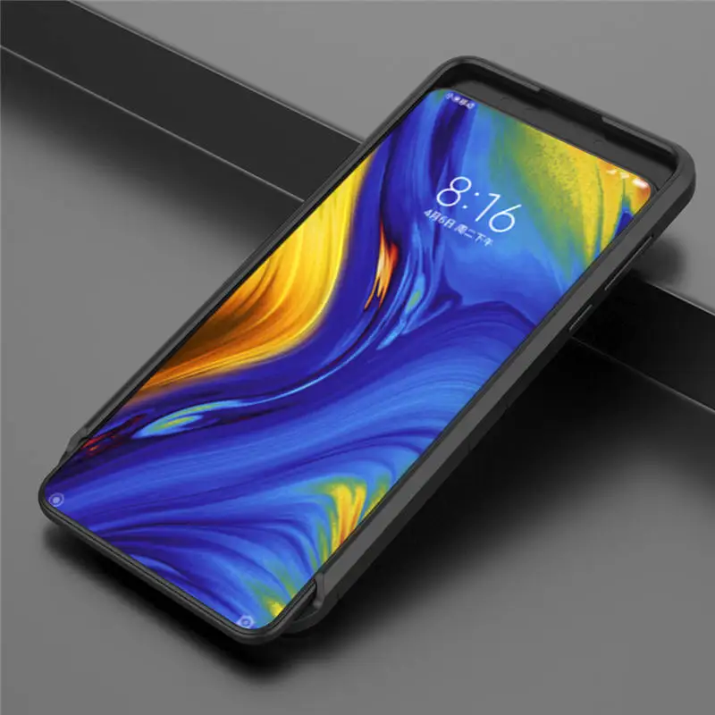 Чехол для Xiaomi Mi Mix 3 Гибридный Силикон + ТПУ чехол телефона Xiomi глобальная версия Mix3