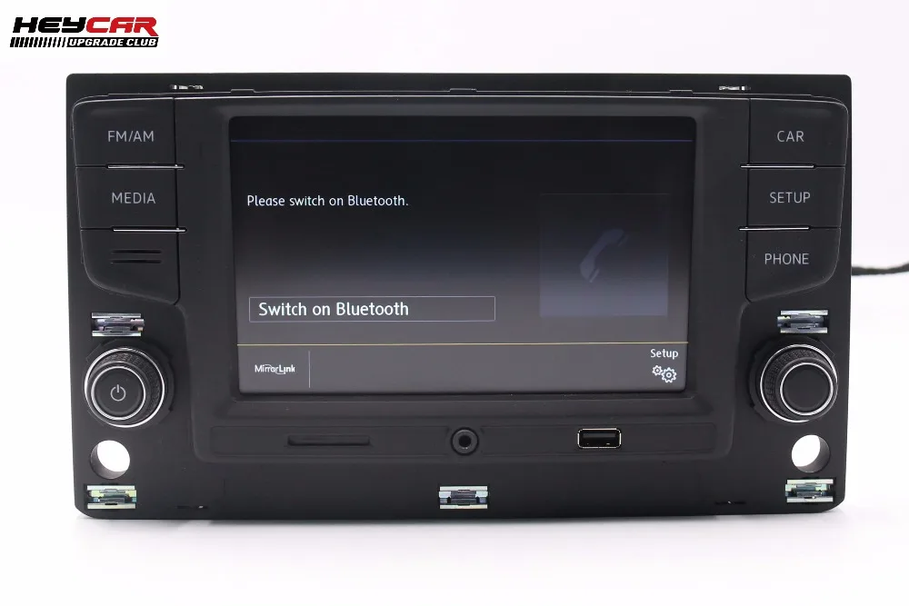 HEYCAR для VW Golf 7 MK7 VII Passat B8 6 5 &quotMIB радиоприемник система с поддержкой Bluetooth 5GG 035 280