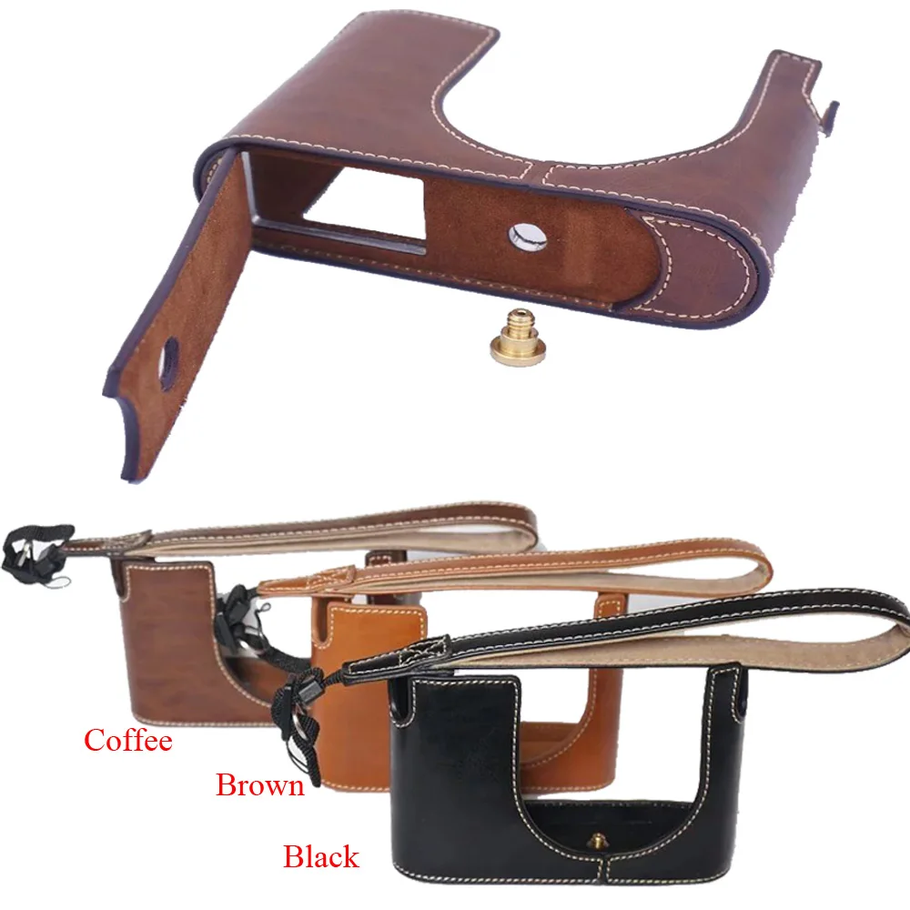 Оригинальный винтажный Чехол для видеокамеры из искусственной кожи Leica Q type 116 с