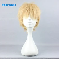 your style synthetic short cosplay wig hairstyles men synthetic natural hair wigs high temperature fiber