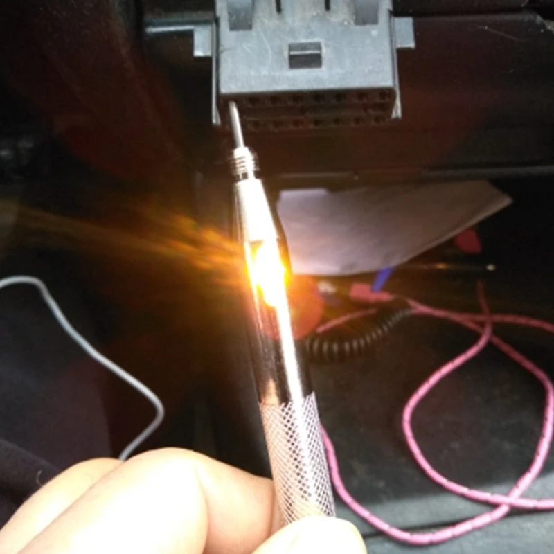 Универсальный 6 в 12 В 24 автомобильный мотоцикл Проверка цепи er датчик