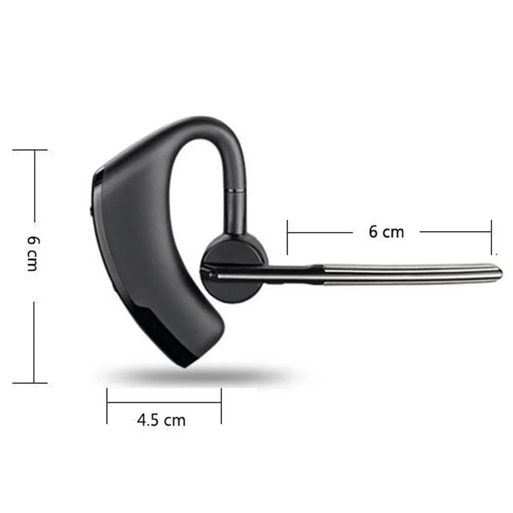 Беспроводной Наушники С микрофоном Ушные крючки стерео bluetooth наушники гарнитура