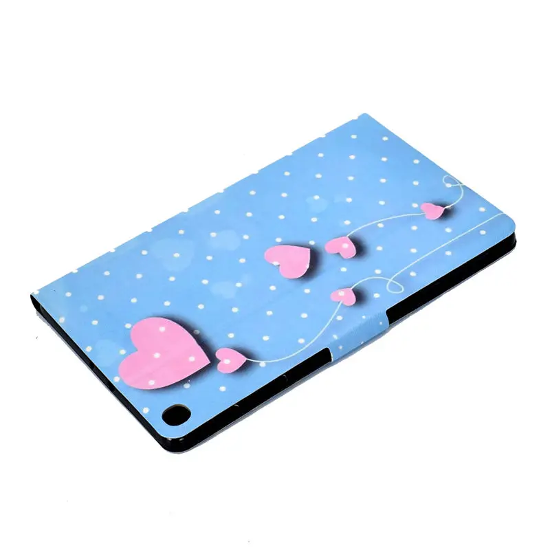 Tower Painted Case For Samsung Galaxy Tab A 10.1 T510 T515 SM-T510 SM-T515 Cover Funda Tablet Flip Stand Shell Coque+Gift
