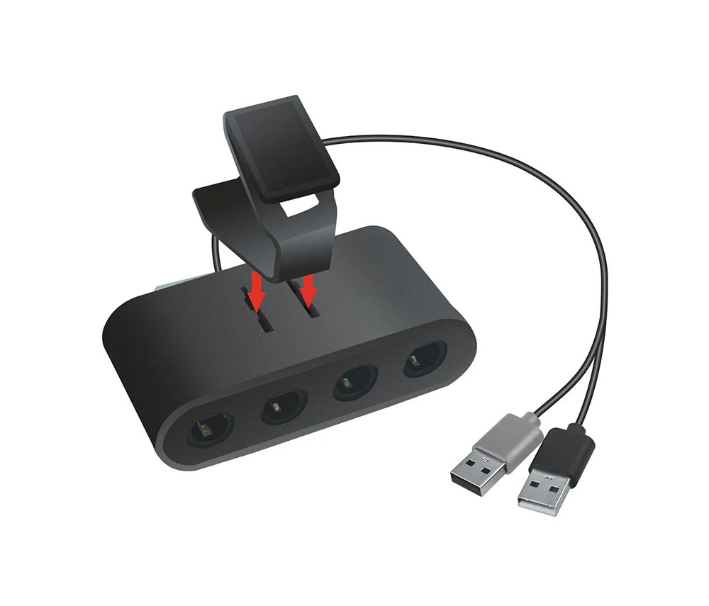 Высококачественный переходник-конвертер для контроллера GameCube/NGC WiiU &amp PC USB Nintendo