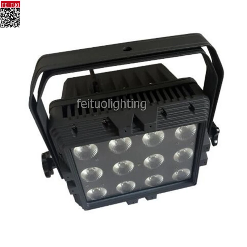 2 шт. Новый светодиодный настенный светильник на батарейках Ip65 12x18 Вт Rgbwa Uv 6в1 Wifi